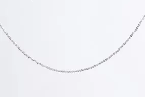 18" 14k White Gold Chain (2.43g.)