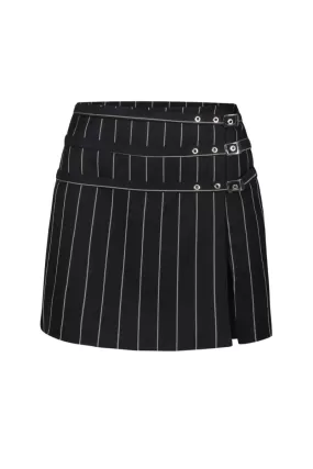 ABRA HOT STRIPED MINI SKIRT