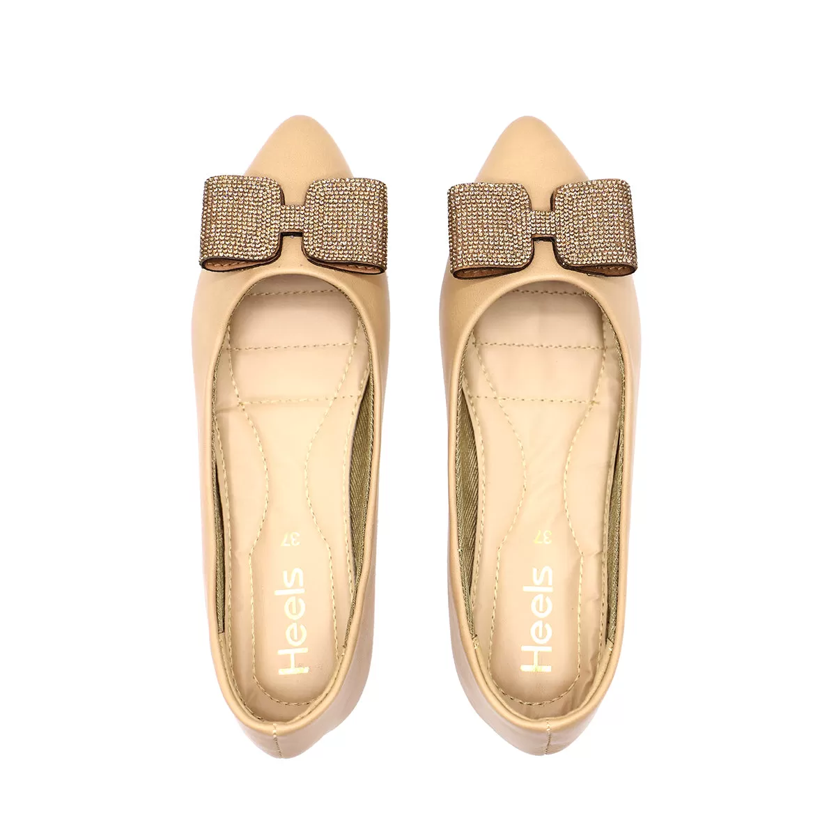 Beige Casual Pumps 090814