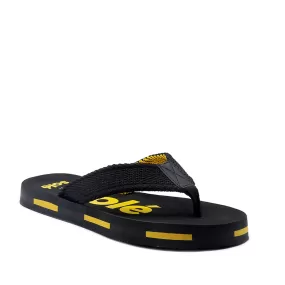 Black Casual Chappal M00000001