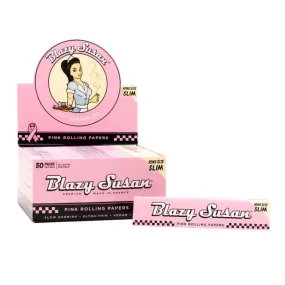 Blazy Susan King Size Rolling Pink Paper Box of 50