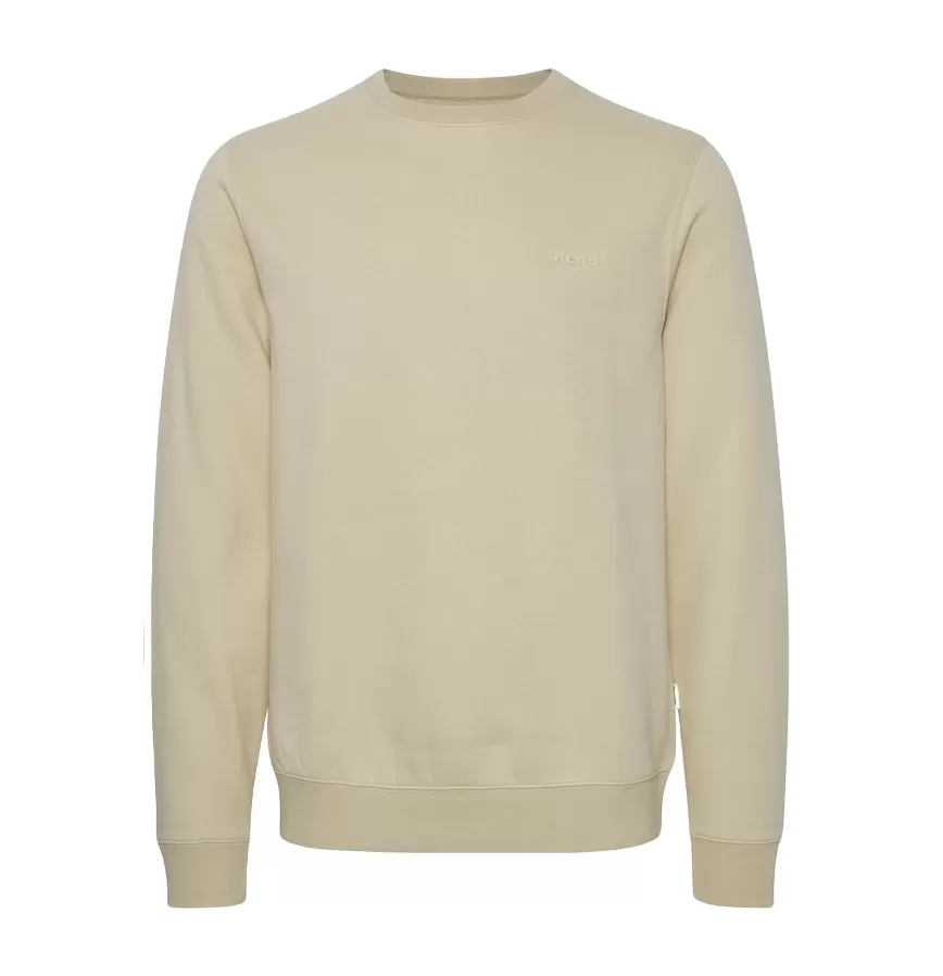 Blend Downton men's crewneck sweatshirt regular fit 20712522 141107 beige