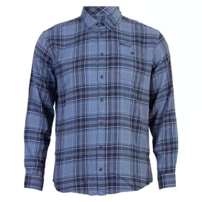 Blend men's checked flannel shirt 20714324 194024 dress blue