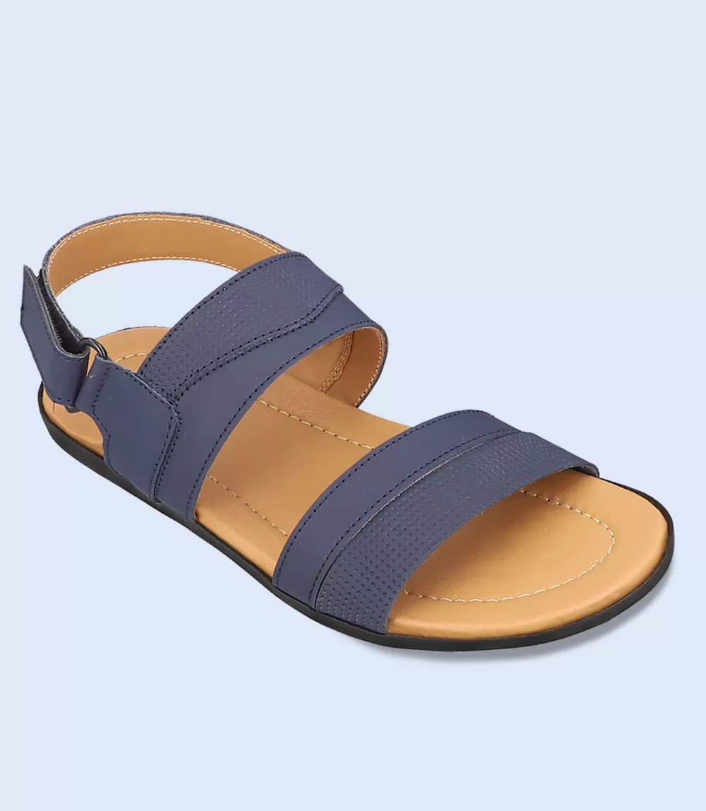 BM4830-BLUE-Men Casual Sandal