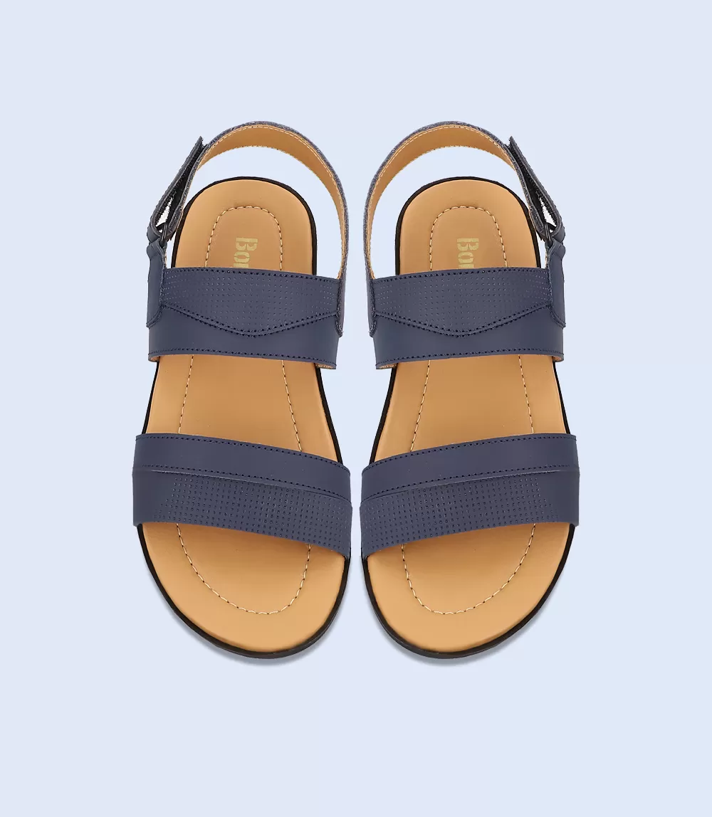 BM4830-BLUE-Men Casual Sandal