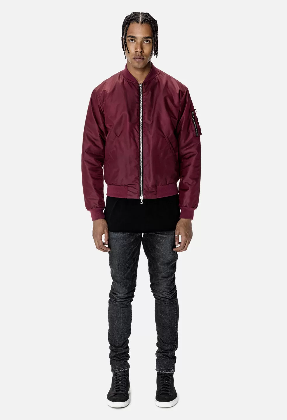 Bogota Bomber / Maroon