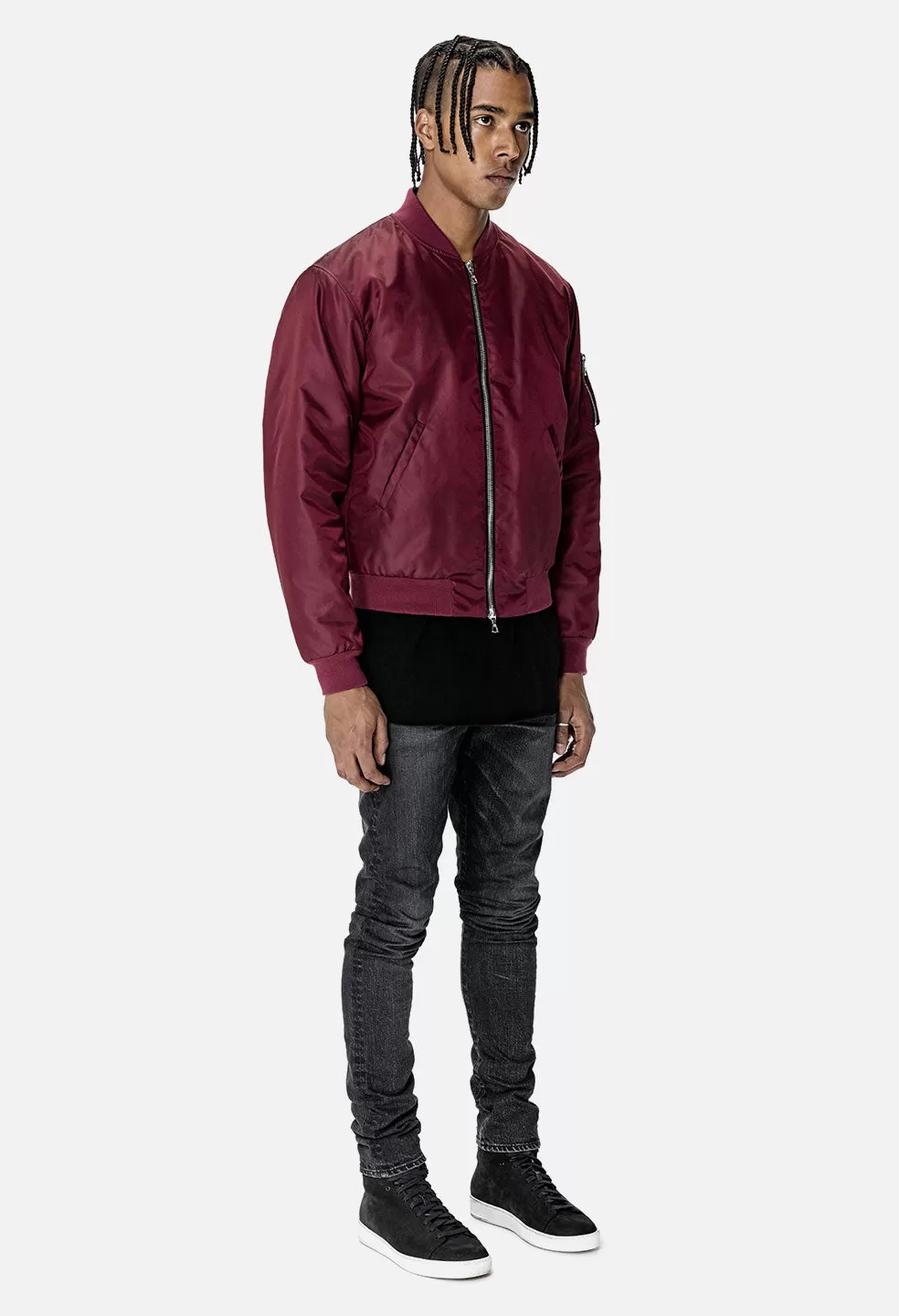 Bogota Bomber / Maroon