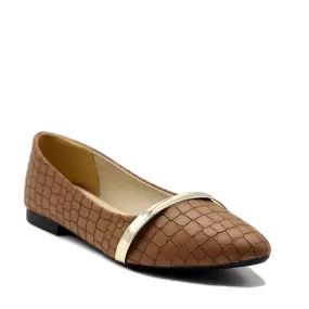 Brown Casual Pumps 090846