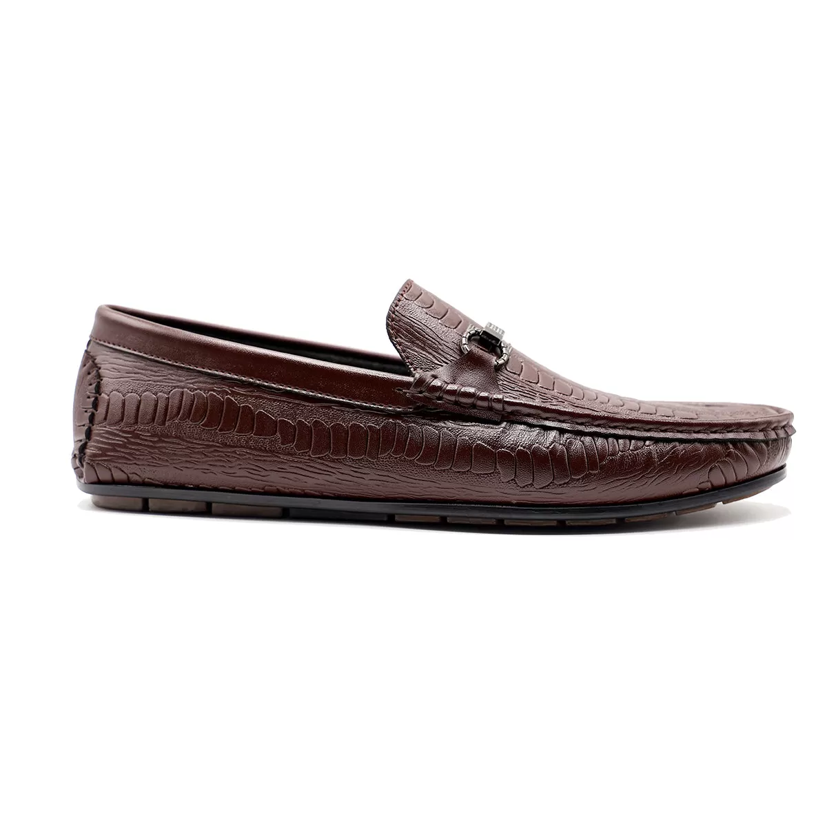 Brown Casual Slip On  165136