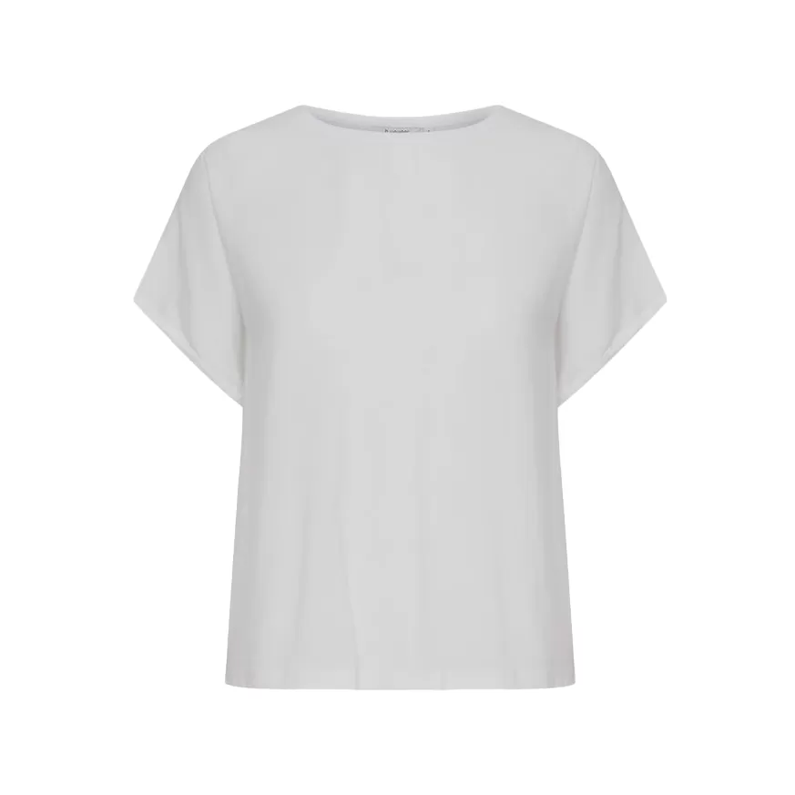 B.young women's short sleeve t-shirt Bysilti 20814667 110601 white