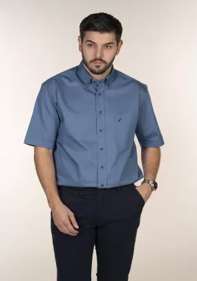 Casual Plain Short Sleeve Shirt