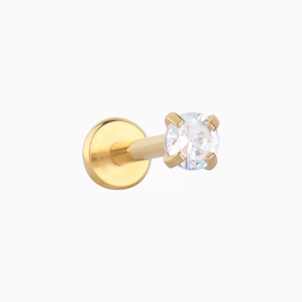 Casual Threaded Labret Stud