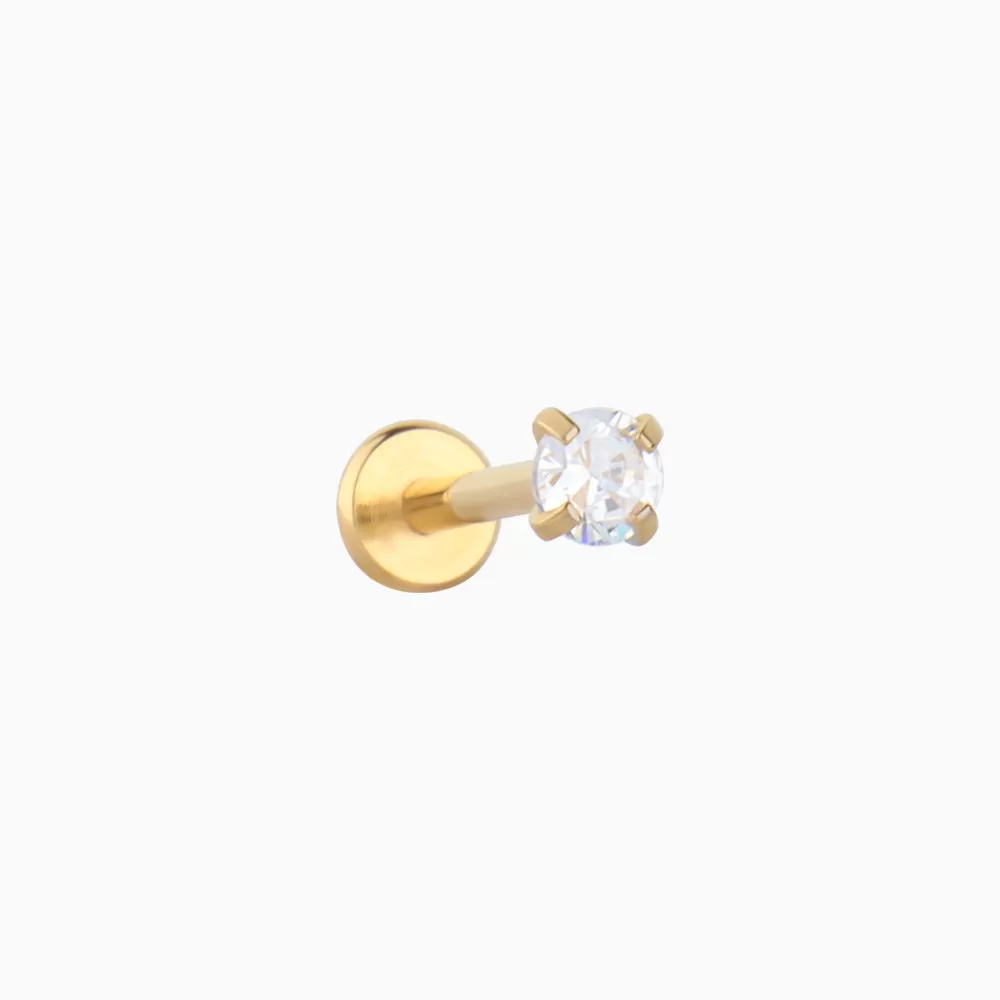 Casual Threaded Labret Stud