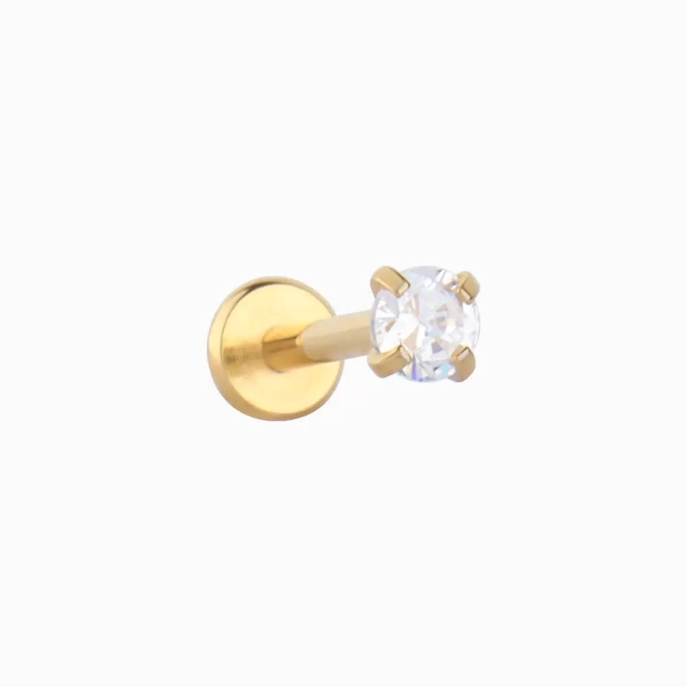 Casual Threaded Labret Stud