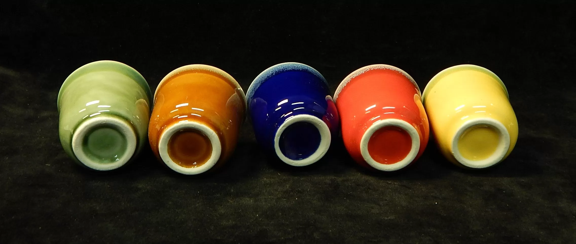 Ceramic Sake Cups - Set of 5 - BRAND NEW!