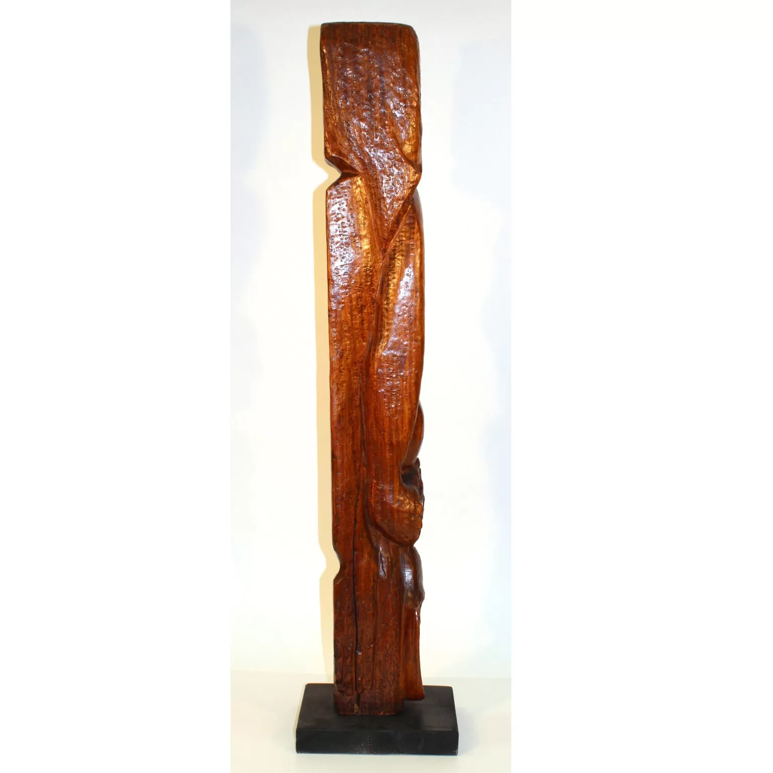 Clara Shainess 1940s Carved Wood Sculpture