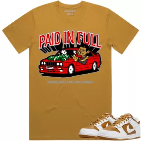 Curry Dunks Shirt to Match - RED PAID