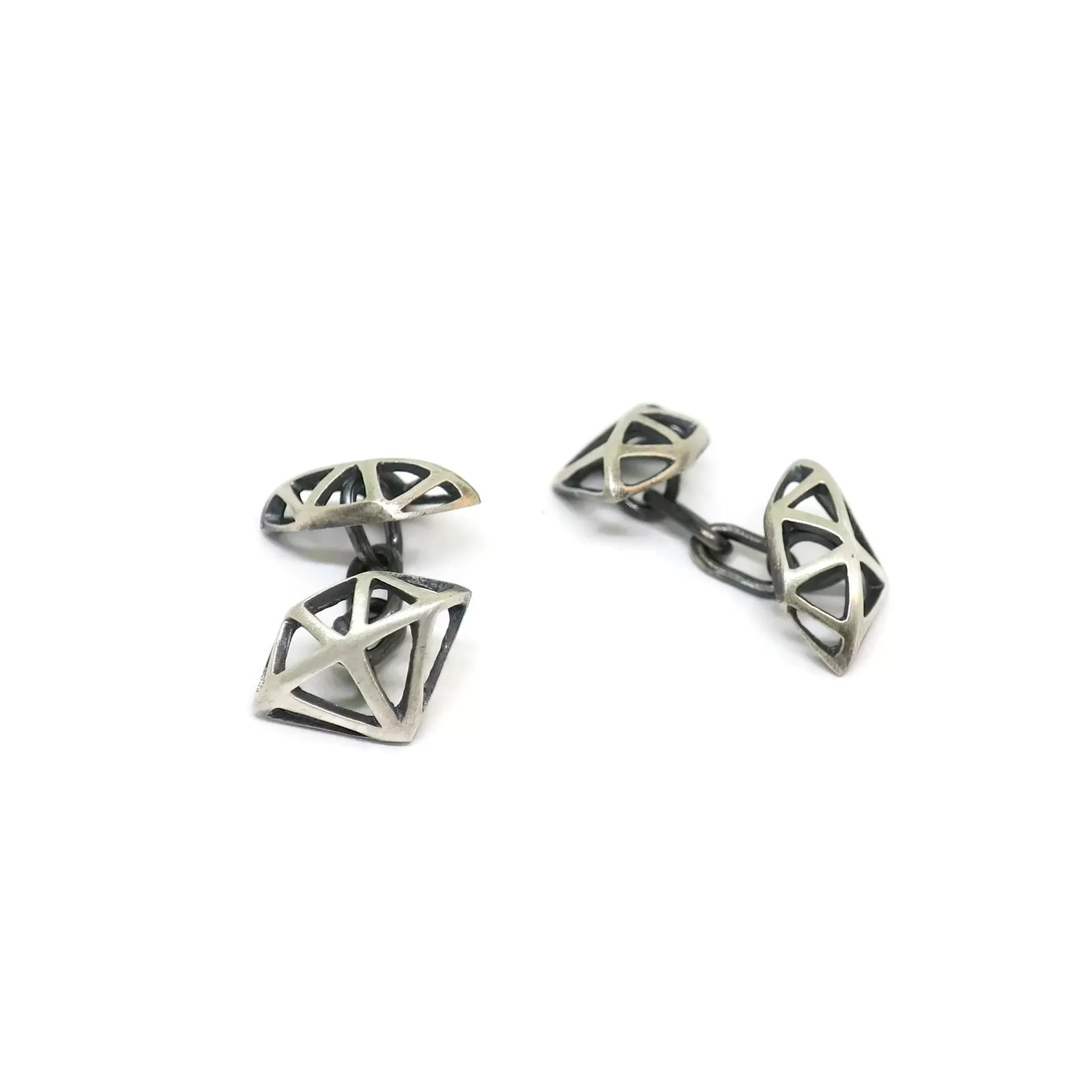 diamond cufflinks