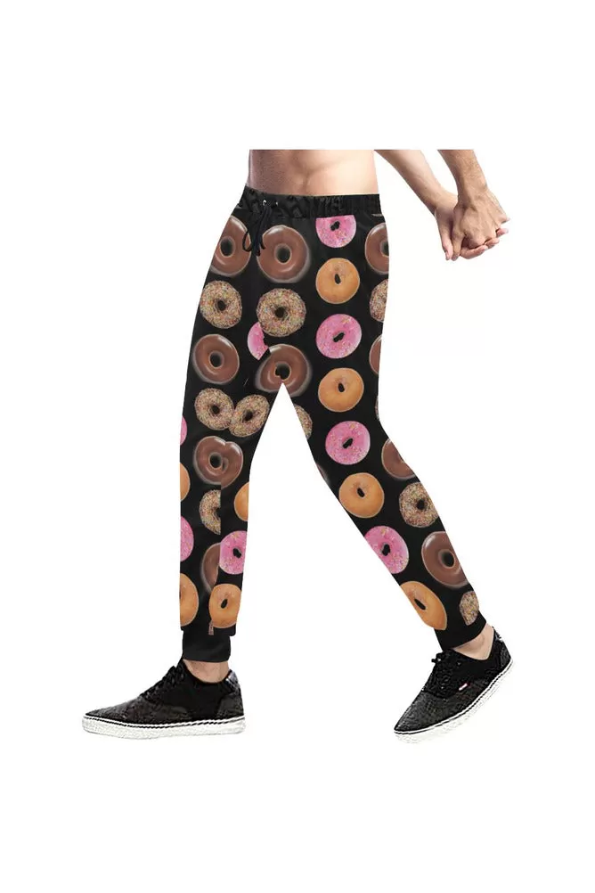 Doughnut Touch Men's All Over Print Sweatpants (Model L11)