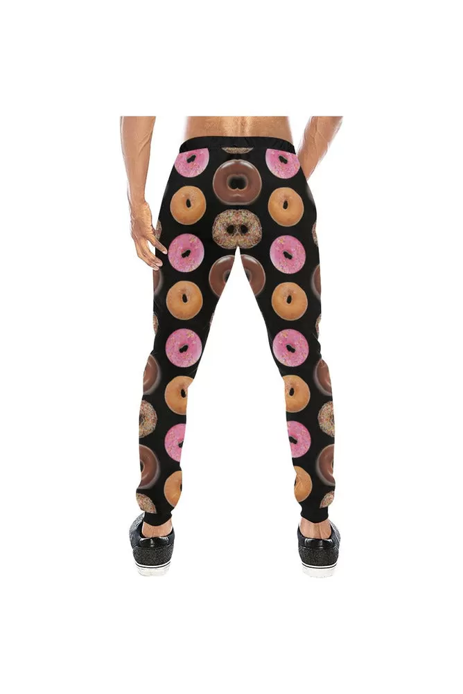 Doughnut Touch Men's All Over Print Sweatpants (Model L11)