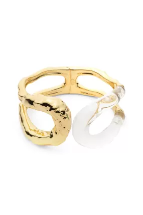 Dream Rain Large Link Hinge Bracelet