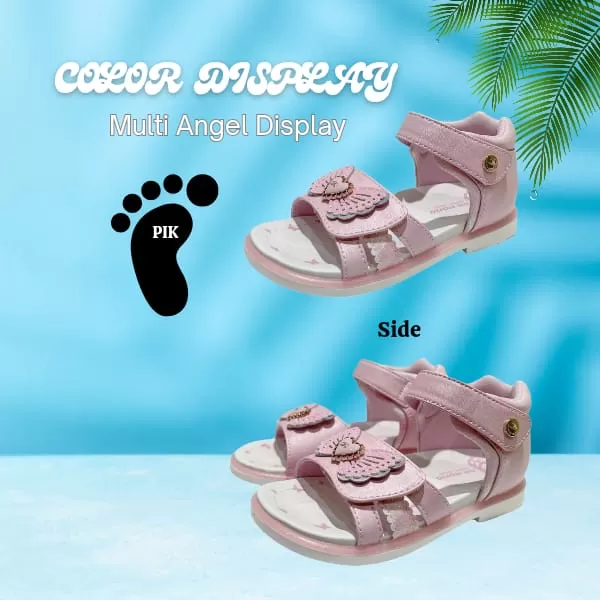 DR.KONG KIDS TOTAL CONTACT SANDALS DK-S1000727-PIK(RP : $119)