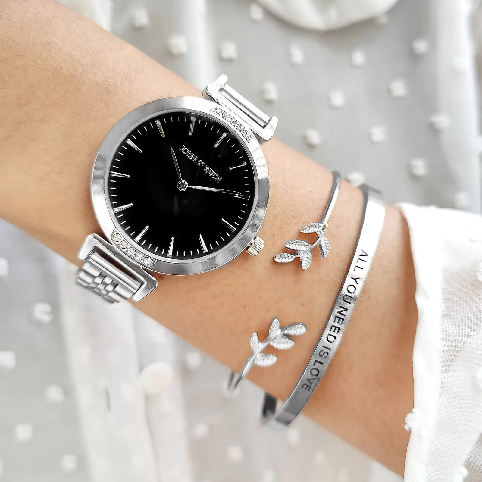 Eliana Watch Bracelet Stack