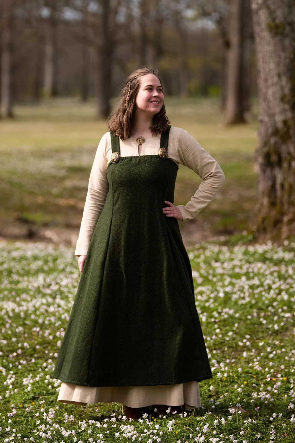 Frya Viking Linen Dress