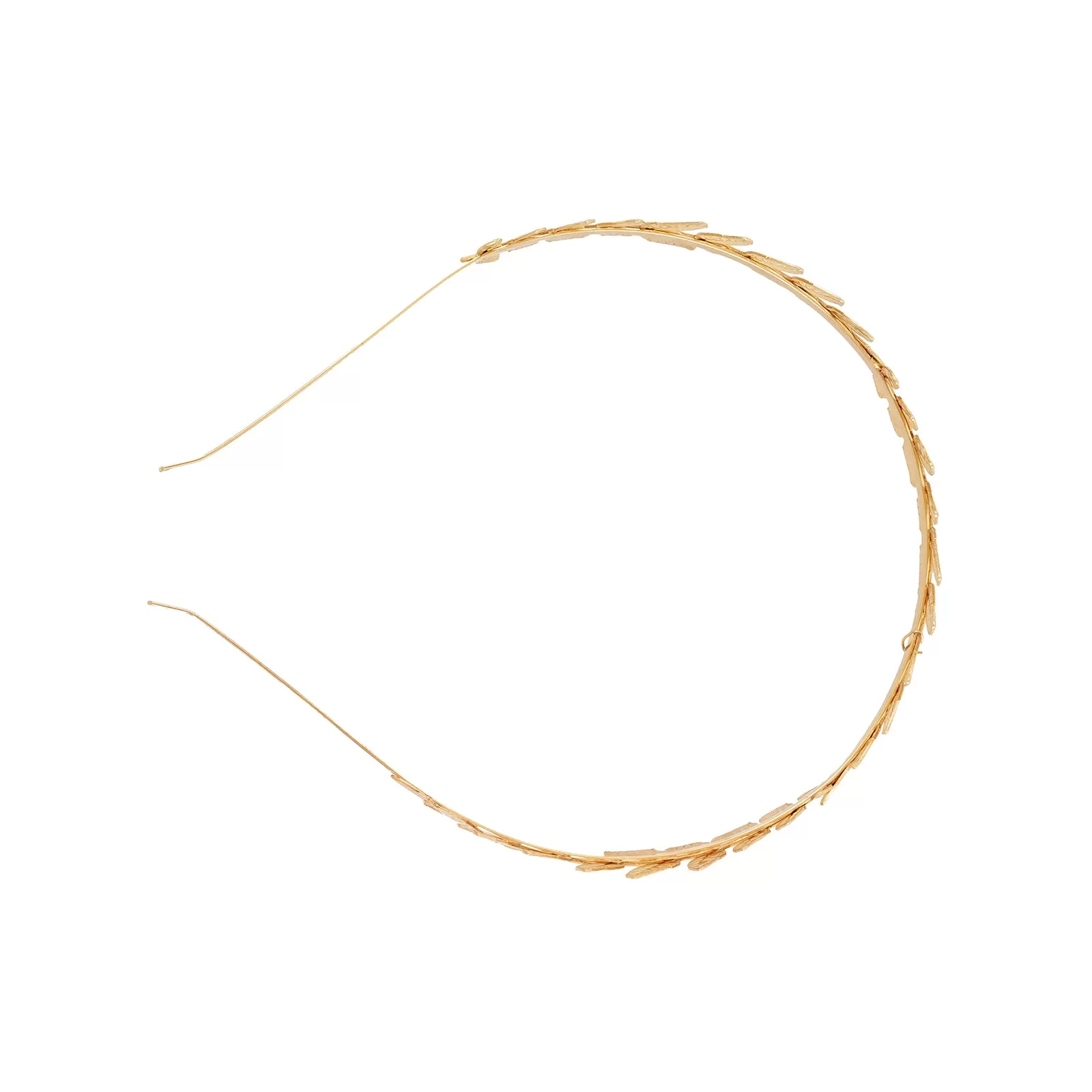 Greece Fern Gold Hair Band