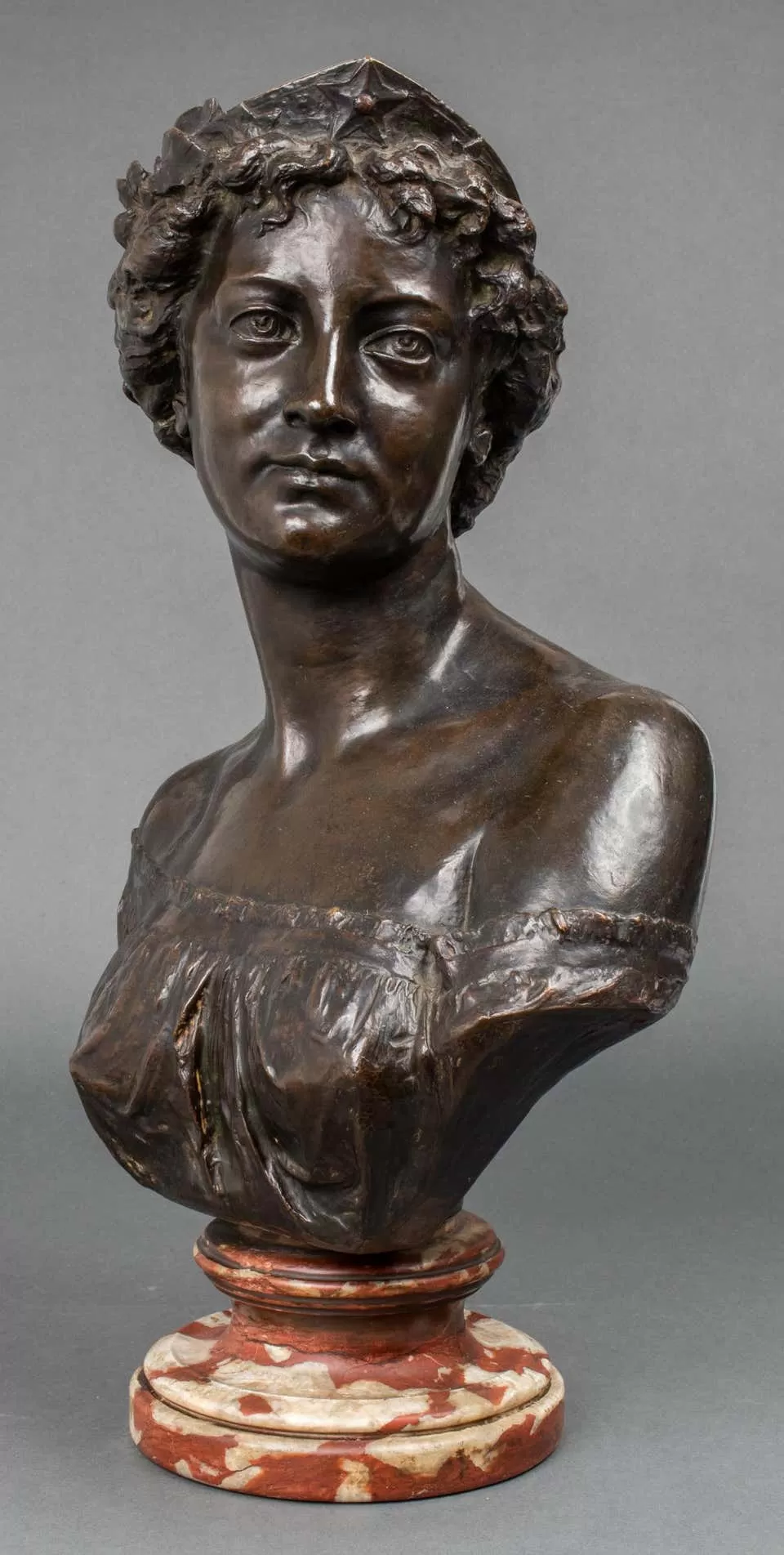 James Milo Griffith "Britannia" Bronze Bust