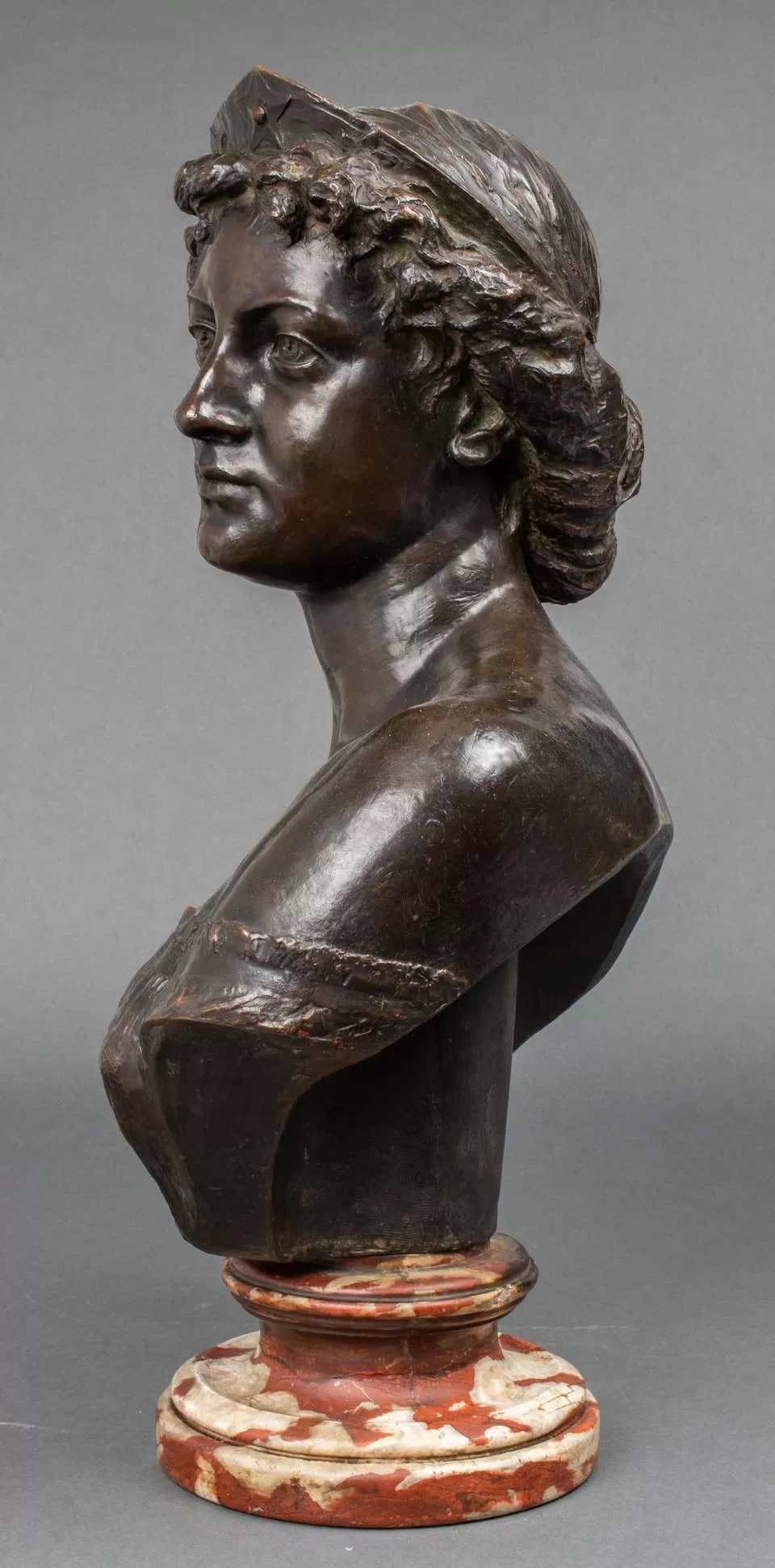 James Milo Griffith "Britannia" Bronze Bust