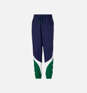 June Ambrose Traveling Track Womens Pants - Blue/Green