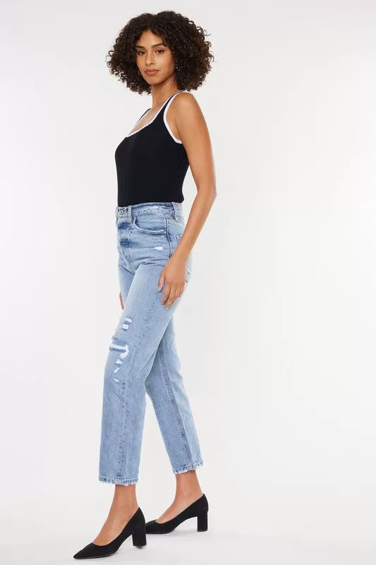 Kan Can High Rise 90's Boyfriend Jeans