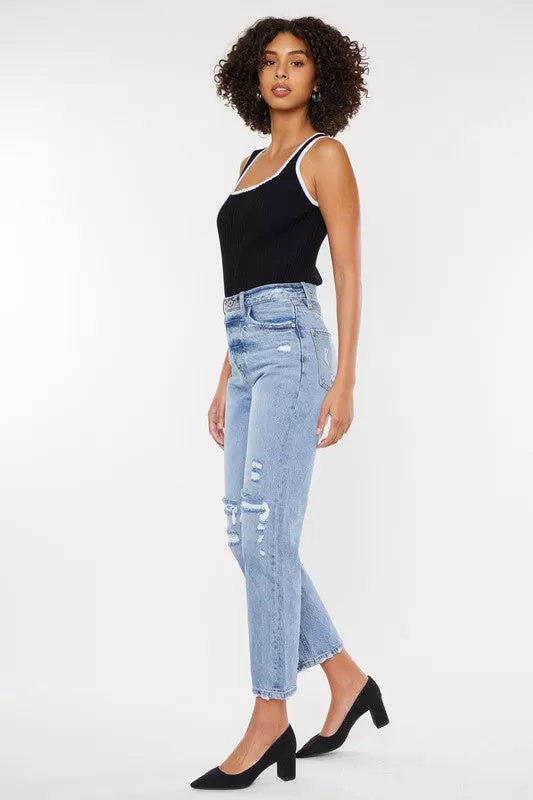 Kan Can High Rise 90's Boyfriend Jeans