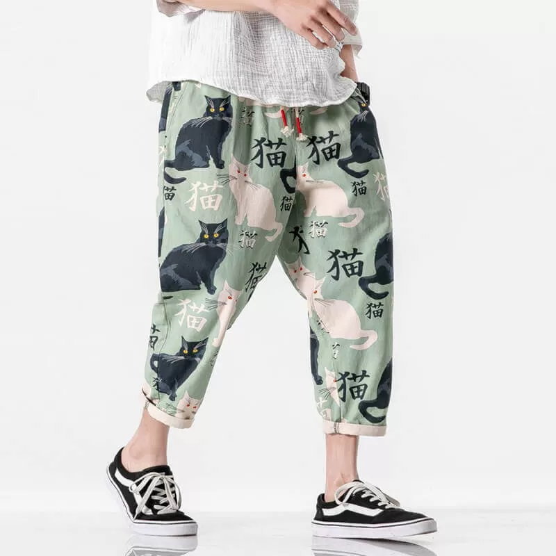 Kawai Neko Pants