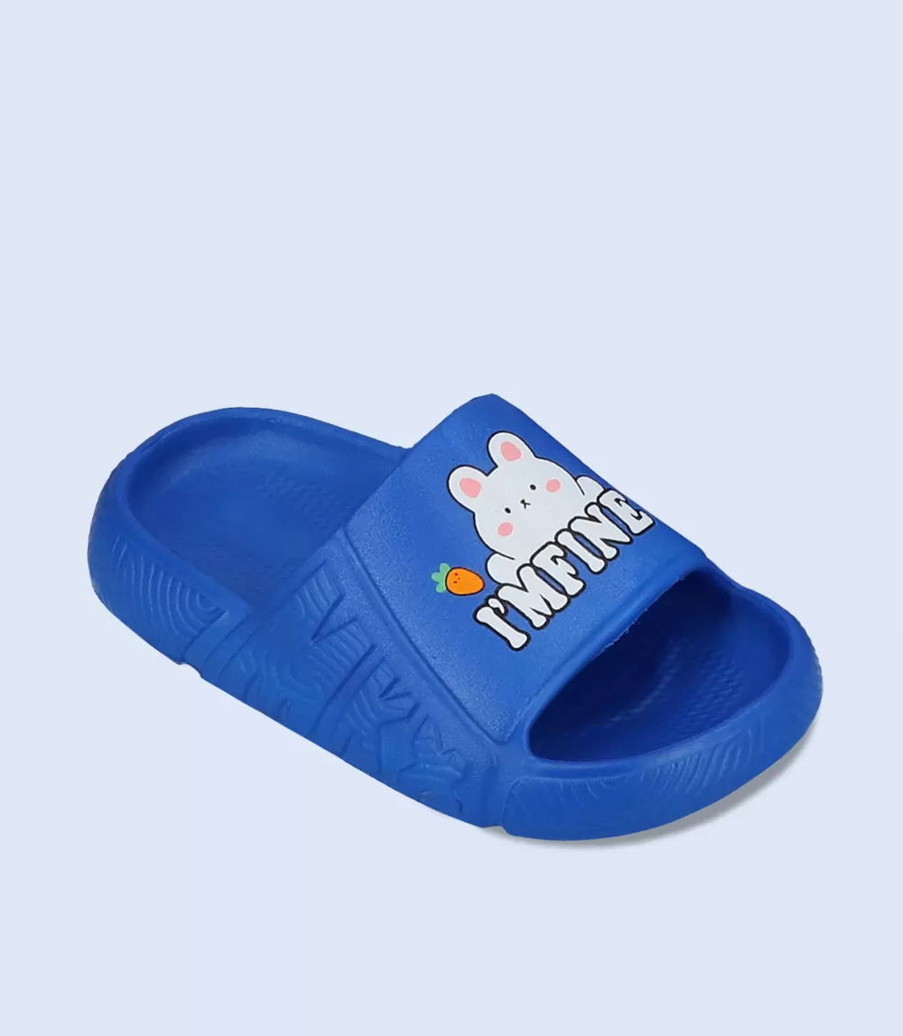 KB0053-BLUE-Boys Casual Slipper