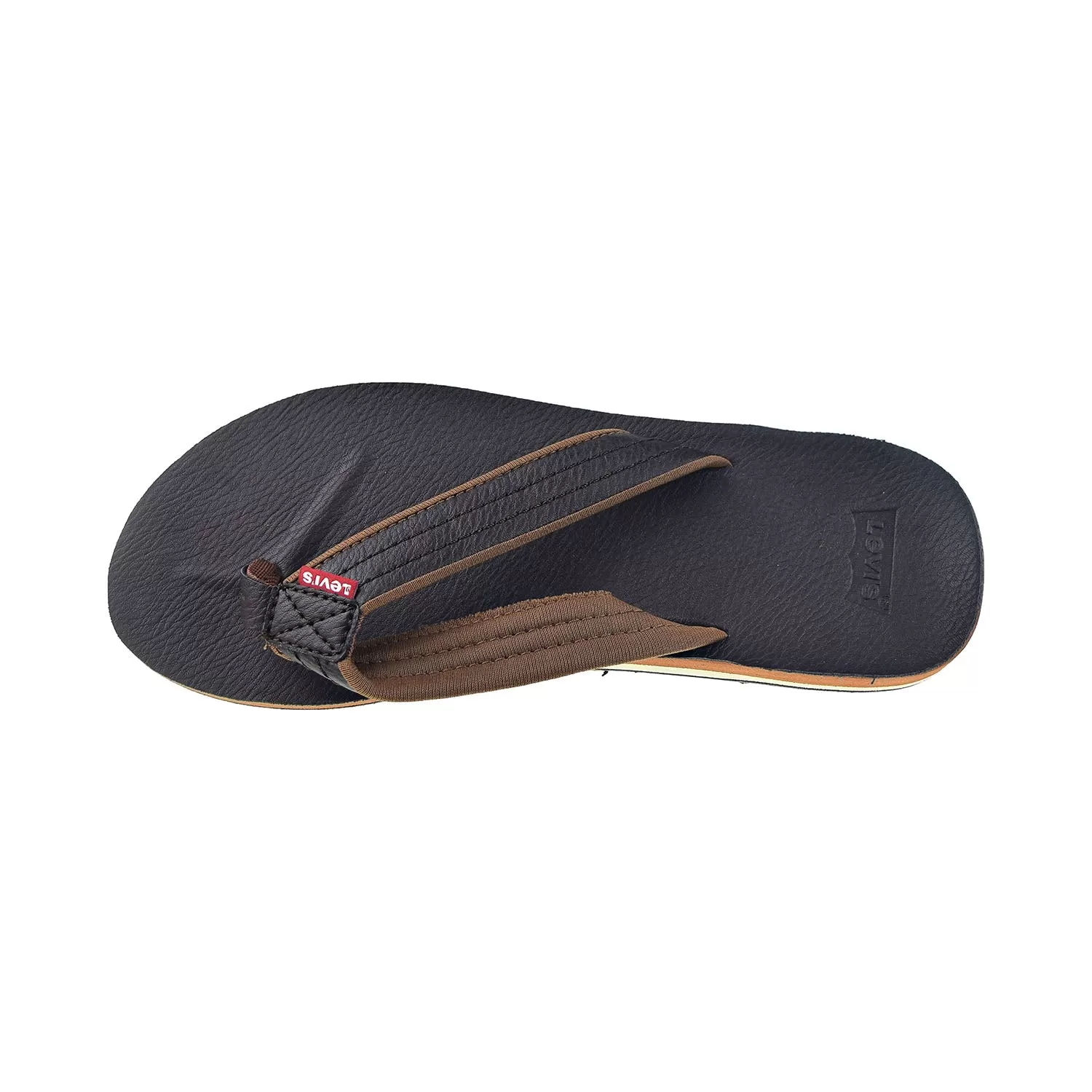 Levis Kyle J Men's Sandal Dark Brown-Brown