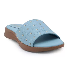 Light Blue Casual Slipper 074120