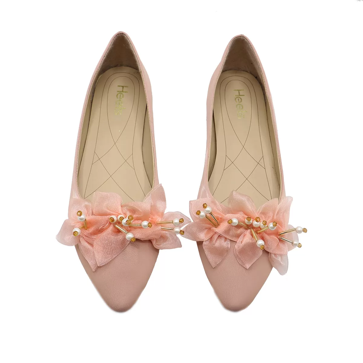 Light Pink Casual Pumps 090853