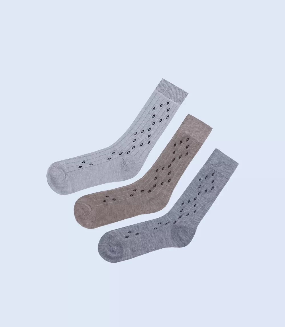 MA0428-MULTY-Mid-calf Socks For Men