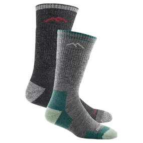 Men's and Women's Hiker Boot Sock 2-Pack Hiking Socks