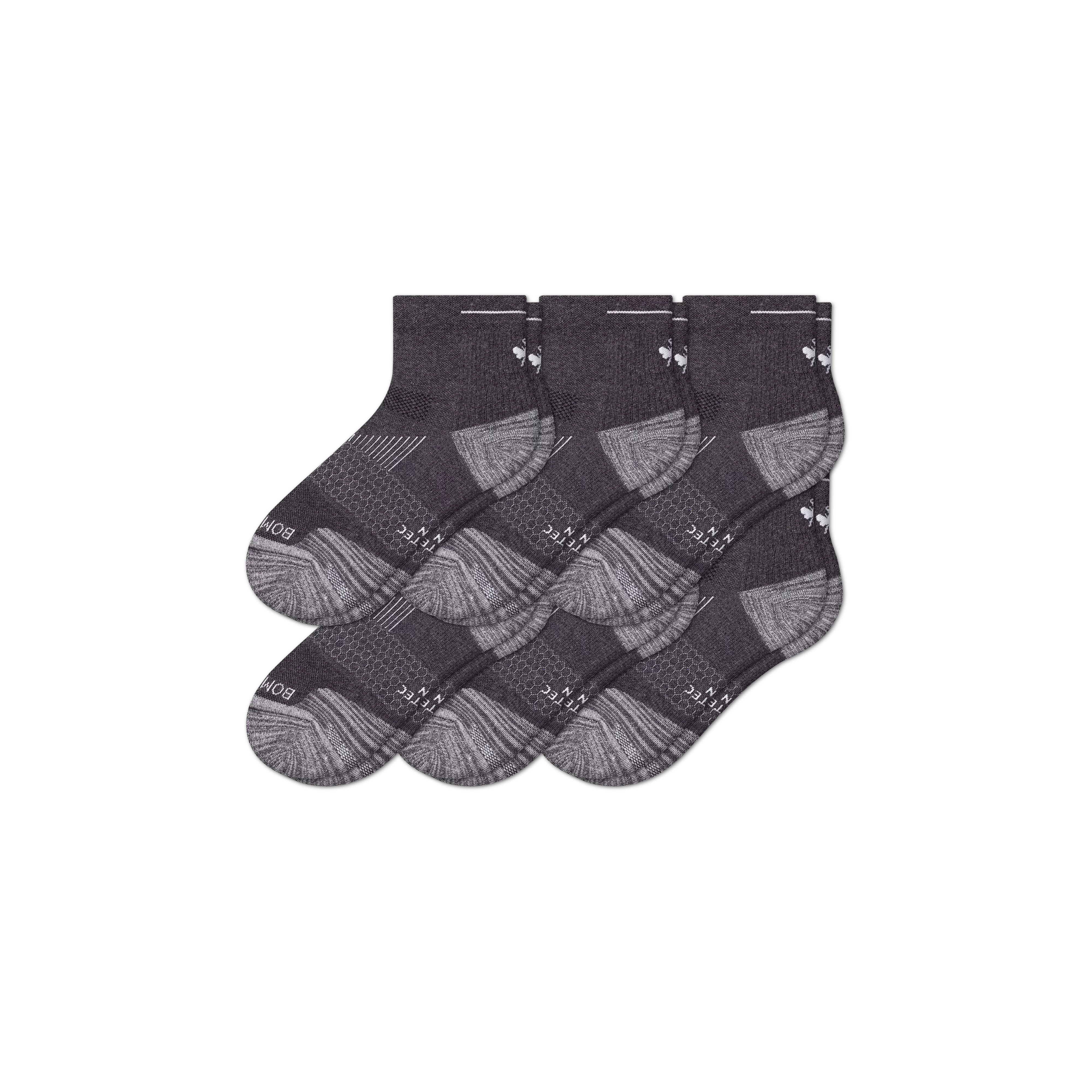 Men's Running Quarter Sock 6-Pack