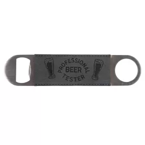 Men's Simply Southern Leather Bottle Openers - Gray Professional Beer Taster