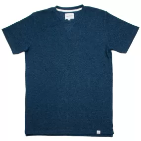 Norse Projects - Niels Sport Waffle T-shirt - Boundary Blue / Navy