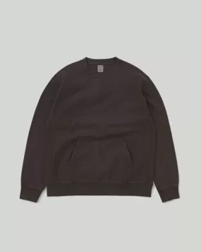 Overdyed Crewneck Brown