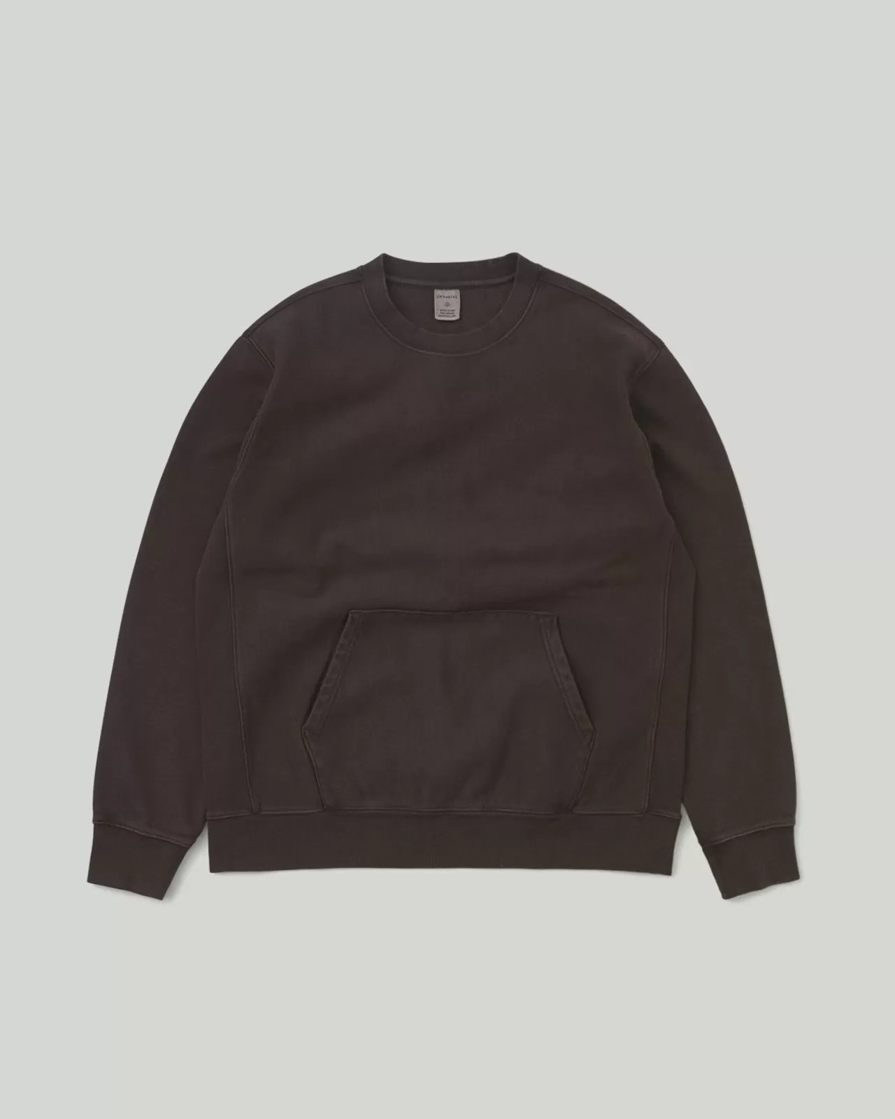 Overdyed Crewneck Brown