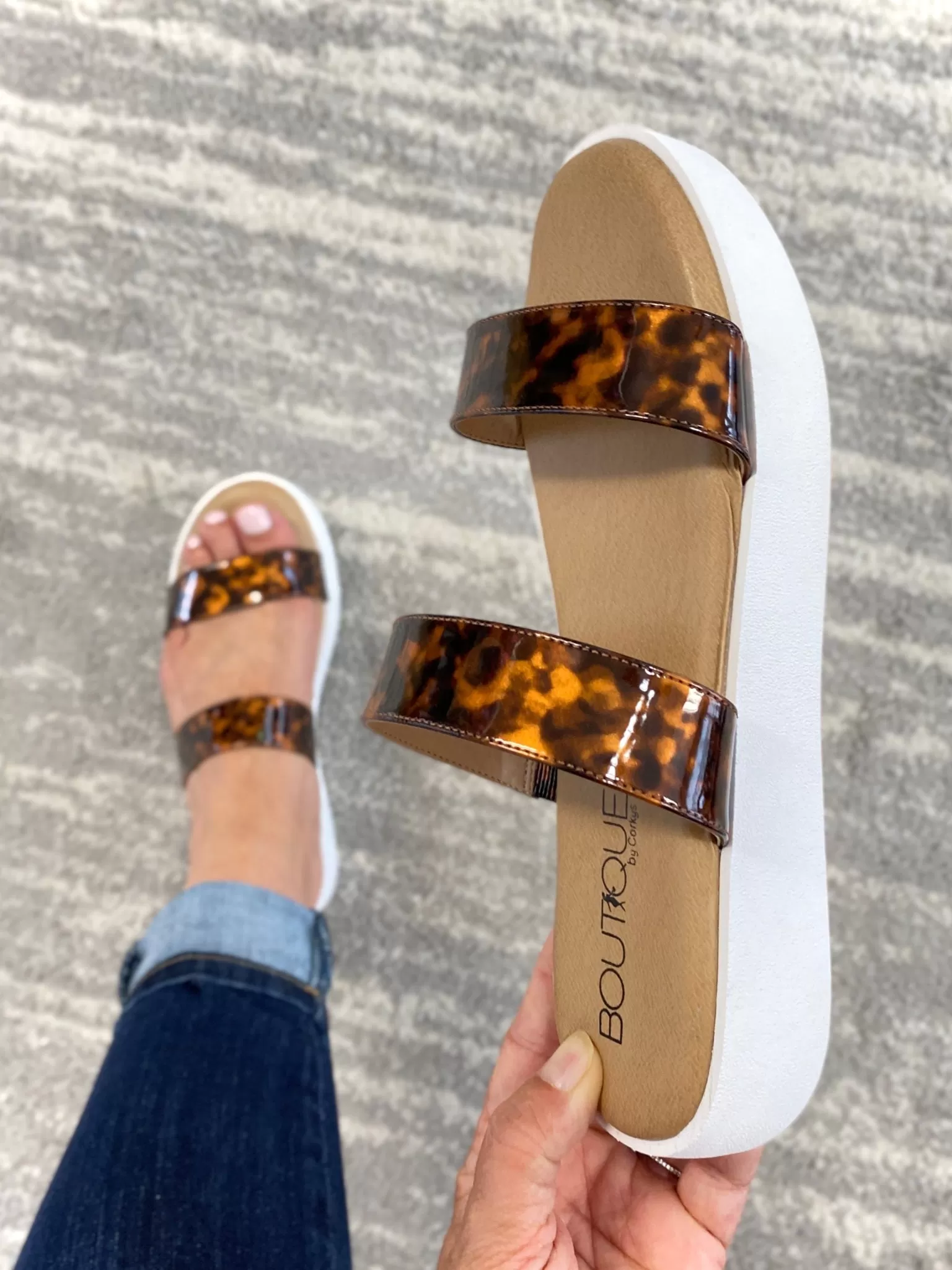 Paddle Board Wedges in Tortoise