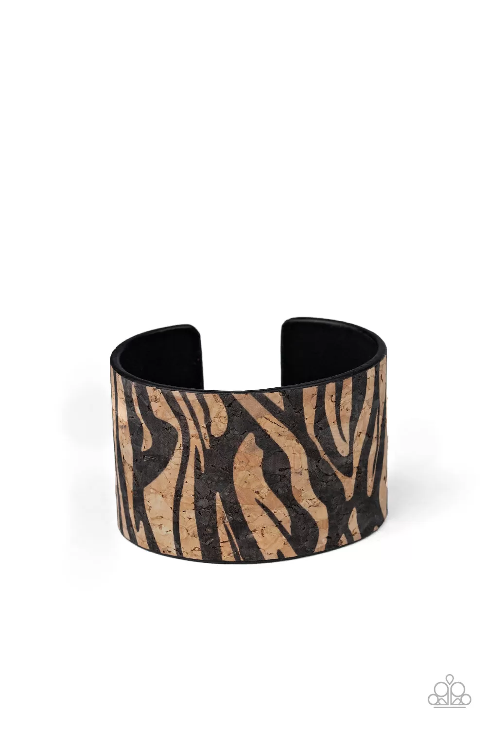 Paparazzi Bracelet ~ Zebra Zone - Black Urban Bracelet