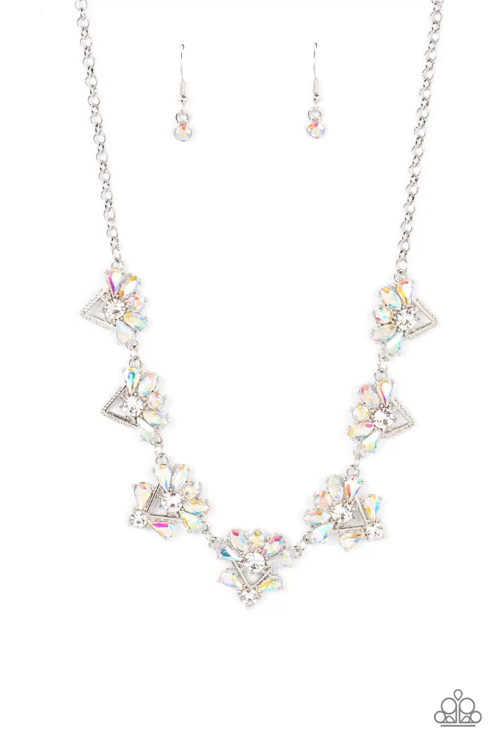 Paparazzi Extragalactic Extravagance - Multi Iridescent Necklace