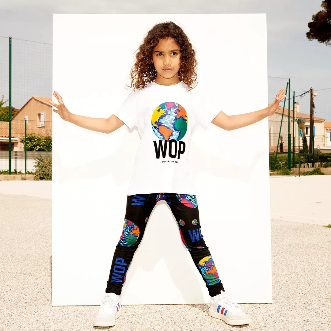 Printed Jegging for eco-friendly children